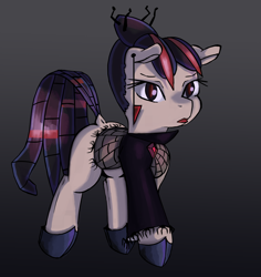 Size: 2038x2160 | Tagged: safe, artist:zlatdesign, imported from derpibooru, oc, monster pony, original species, spiderpony, cute, design, high res, lipstick, spider web