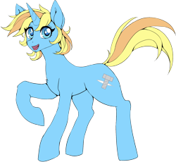 Size: 1658x1523 | Tagged: safe, artist:st. oni, imported from derpibooru, oc, oc only, oc:skydreams, pony, unicorn, female, mare, simple background, smiling, solo, transparent background