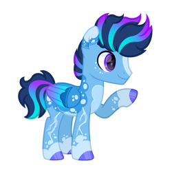 Size: 2400x2400 | Tagged: safe, artist:ponkus, imported from derpibooru, oc, oc only, oc:aero crash, pegasus, pony, high res, next generation, parent:rainbow dash, parent:soarin', simple background, solo, transparent background