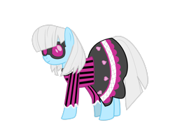 Size: 2828x2121 | Tagged: safe, artist:stallionmaidenstudio, imported from derpibooru, photo finish, earth pony, clothes, female, high res, mare, ponymania, simple background, solo, transparent background, vector