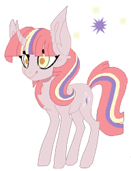 Size: 347x452 | Tagged: safe, artist:enifersuch, imported from derpibooru, oc, oc only, pony, unicorn, base used, chest fluff, horn, magical lesbian spawn, offspring, parent:moondancer, parent:twilight sparkle, parents:twidancer, simple background, smiling, solo, transparent background, unicorn oc