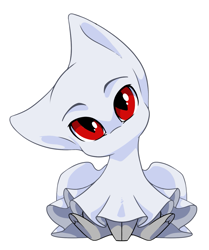 Size: 1151x1374 | Tagged: safe, artist:arctic-fox, imported from derpibooru, oc, oc:stormdancer, bat pony, ghost, undead, vampire, vampony, big ears, blanket, chibi, cute, floppy ears, halloween, head tilt, holiday, looking at you, red eyes, simple background, sitting, solo, sticker, transparent background