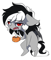 Size: 1145x1343 | Tagged: safe, artist:arctic-fox, imported from derpibooru, oc, oc:stormdancer, bat pony, undead, vampire, vampony, bipedal, chibi, coffee, coffee mug, cute, derp, halloween, holiday, morning ponies, mug, red eyes, simple background, solo, sticker, tired, transparent background