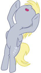 Size: 1837x3265 | Tagged: safe, artist:dewlshock, imported from derpibooru, derpy hooves, pegasus, pony, season 2, the last roundup, female, nose in the air, simple background, solo, transparent background, vector