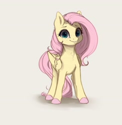 Size: 3985x4096 | Tagged: safe, artist:miokomata, imported from derpibooru, fluttershy, pegasus, pony, colored hooves, cute, female, freckles, freckleshy, looking at you, mare, shyabetes, simple background, smiling, smiling at you, solo