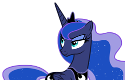 Size: 9919x6401 | Tagged: safe, artist:andoanimalia, imported from derpibooru, princess luna, alicorn, sparkle's seven, absurd resolution, female, simple background, transparent background, vector