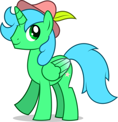 Size: 1853x1918 | Tagged: safe, artist:thatusualguy06, imported from derpibooru, oc, oc only, alicorn, pony, colored wings, colored wingtips, feather hat, hat, looking up, male, simple background, solo, stallion, transparent background, wings