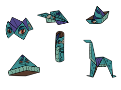 Size: 1280x953 | Tagged: safe, artist:sergeant16bit, imported from derpibooru, princess ember, dragon, cartoon physics, origami, paper, paper airplane, paper boat, shape change, simple background, transparent background