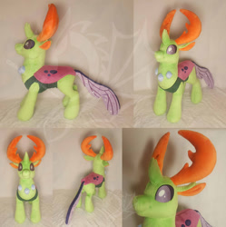 Size: 600x602 | Tagged: safe, artist:fire-topaz, imported from derpibooru, thorax, changedling, changeling, irl, king thorax, male, photo, plushie, solo