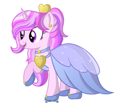 Size: 1280x1110 | Tagged: safe, artist:tenderrain-art, imported from derpibooru, oc, pony, unicorn, clothes, dress, female, mare, simple background, solo, transparent background