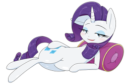 Size: 2163x1438 | Tagged: safe, alternate version, artist:batipin, imported from derpibooru, part of a set, rarity, pony, unicorn, draw me like one of your french girls, looking at you, open mouth, simple background, solo, transparent background