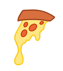 Size: 1527x1724 | Tagged: safe, artist:pizzamovies, imported from derpibooru, oc, oc:mozzarella orgy, food pony, original species, pizza pony, cheese, cutie mark, cutie mark only, food, meat, no pony, pepperoni, pepperoni pizza, pizza, simple background, transparent background