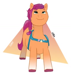 Size: 1245x1306 | Tagged: safe, artist:a1ralt_f4, imported from derpibooru, sunny starscout, earth pony, pony, g5, my little pony: a new generation, solo