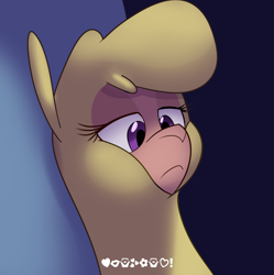 Size: 1527x1536 | Tagged: safe, artist:hitsuji, imported from derpibooru, alpaca, them's fightin' herds, community related, meme, paprika (tfh), pathetic, reaction image, solo, style emulation, the simpsons, tired eyes, wingdings
