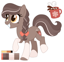 Size: 2400x2320 | Tagged: safe, artist:monochrome-sunsets, imported from derpibooru, oc, oc only, earth pony, pony, braid, coat markings, earth pony oc, eyelashes, female, full body, grin, high res, mare, raised hoof, raised leg, reference sheet, show accurate, simple background, smiling, socks (coat markings), solo, standing, standing on two hooves, tail, transparent background