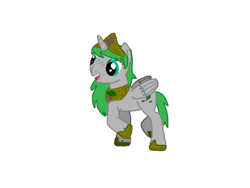 Size: 2048x1536 | Tagged: safe, artist:chanyhuman, imported from derpibooru, oc, oc only, oc:princess tree fairy, alicorn, pony, alicorn oc, alicorn princess, description, description is relevant, development, down syndrome, female, green hair, horn, neurodivergent, positive body image, simple background, solo, white background, wings