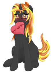 Size: 1848x2522 | Tagged: safe, artist:melody joy, imported from derpibooru, oc, oc only, oc:java, pony, unicorn, derpibooru community collaboration, 2022 community collab, :3, blushing, cute, female, heart, horn, mare, simple background, sitting, solo, transparent background, unicorn oc