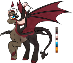 Size: 1049x910 | Tagged: safe, artist:velnyx, imported from derpibooru, oc, oc only, oc:blood moon, bat pony, pony, female, mare, simple background, solo, transparent background