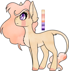 Size: 939x962 | Tagged: safe, artist:velnyx, imported from derpibooru, oc, oc only, oc:pastel dream, earth pony, pony, female, leonine tail, mare, simple background, solo, tail, transparent background