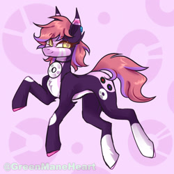 Size: 1920x1920 | Tagged: safe, artist:greenmaneheart, imported from derpibooru, oc, oc only, oc:dizzy dusk, earth pony, pony, female, mare, solo