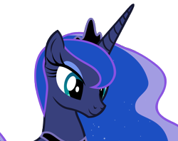 Size: 8392x6641 | Tagged: safe, artist:andoanimalia, imported from derpibooru, princess luna, alicorn, pony, for whom the sweetie belle toils, absurd resolution, crown, female, jewelry, mare, regalia, simple background, smiling, solo, transparent background, vector