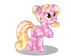 Size: 3647x2850 | Tagged: safe, artist:infinitewarlock, imported from derpibooru, luster dawn, crystal pony, unicorn, the last problem, alternate hairstyle, crystallized, high res, simple background, transparent background, vector