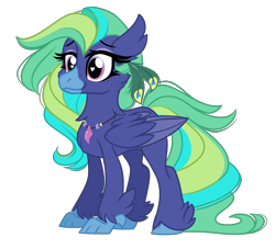 Size: 3146x2861 | Tagged: safe, artist:emberslament, imported from derpibooru, oc, oc only, oc:plumeria blossom, hippogriff, heart eyes, high res, hippogriff oc, simple background, solo, transparent background, wingding eyes