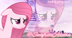 Size: 1266x678 | Tagged: safe, artist:tanahgrogot, imported from derpibooru, oc, oc only, oc:annisa trihapsari, earth pony, pony, series:the return of annisa, female, floppy ears, indonesia, irl, mare, medibang paint, photo, ponies in real life, sad, solo