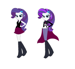 Size: 806x742 | Tagged: safe, artist:sunmint234, imported from derpibooru, rarity, human, equestria girls, beautiful, black, clothes, dc superhero girls, dress, eye, eyes, hair, hero, humanized, pink, shoes, simple background, solo, spoilers for another series, superhero, transparent background, white, zatanna, zee zatara