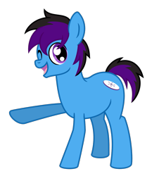 Size: 1221x1352 | Tagged: safe, artist:banquo0, imported from derpibooru, oc, oc only, oc:banquo, earth pony, pony, derpibooru community collaboration, 2022 community collab, male, one eye closed, simple background, solo, transparent background, wink