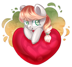Size: 903x835 | Tagged: safe, artist:avonir, imported from derpibooru, oc, oc only, earth pony, pony, bust, eyelashes, female, heart, mare, signature, simple background, smiling, solo, transparent background