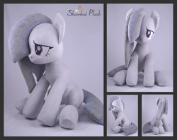 Size: 3130x2480 | Tagged: safe, artist:shunnkai, imported from derpibooru, marble pie, earth pony, pony, high res, irl, photo, plushie, solo