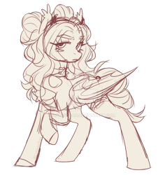 Size: 600x636 | Tagged: safe, artist:lynesssan, imported from derpibooru, oc, oc only, bat pony, pony, bat pony oc, solo