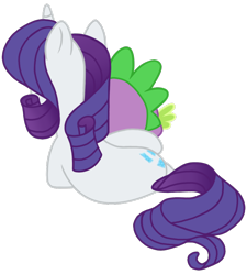 Size: 1460x1620 | Tagged: safe, artist:georgegarza01, imported from derpibooru, rarity, spike, female, male, shipping, simple background, sparity, straight, transparent background, vector