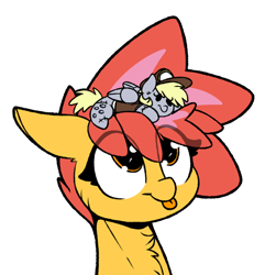 Size: 800x829 | Tagged: safe, imported from ponybooru, derpy hooves, oc, oc:ciaran, pony, solo