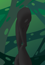 Size: 1750x2500 | Tagged: safe, artist:cycrus, derpibooru exclusive, imported from derpibooru, queen chrysalis, changeling, changeling queen, female, fetish, gradient background, hoof fetish, legs, mare, pictures of legs, solo