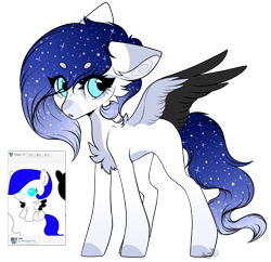 Size: 1494x1444 | Tagged: safe, artist:beamybutt, artist:monogy, imported from derpibooru, oc, oc only, pegasus, pony, baby, baby pony, base used, chest fluff, duo, ethereal mane, eyelashes, female, mare, pegasus oc, simple background, starry mane, transparent background, wings