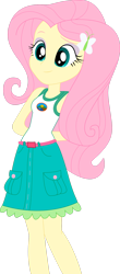 Size: 1280x2903 | Tagged: safe, artist:marcorulezzz, imported from derpibooru, fluttershy, equestria girls, legend of everfree, camp everfree outfits, simple background, solo, transparent background, vector