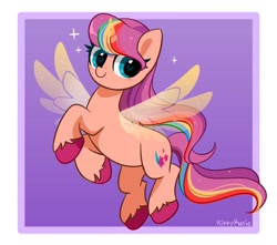 Size: 1024x905 | Tagged: safe, artist:kittyrosie, imported from derpibooru, sunny starscout, pony, artificial alicorn, g5, solo