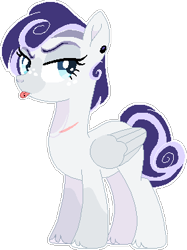 Size: 283x379 | Tagged: safe, artist:rickysocks, imported from derpibooru, oc, oc only, pegasus, pony, base used, female, mare, pegasus oc, simple background, solo, tongue out, transparent background