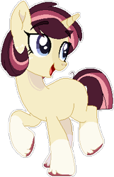 Size: 229x356 | Tagged: safe, artist:rickysocks, imported from derpibooru, oc, oc only, pony, unicorn, base used, female, horn, mare, simple background, solo, transparent background, unicorn oc