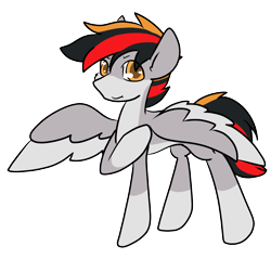 Size: 2992x2864 | Tagged: safe, artist:mimicryfluffoarts, imported from derpibooru, oc, oc only, oc:primaryforce, pegasus, high res, simple background, solo, transparent background