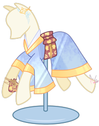 Size: 1351x1711 | Tagged: safe, artist:khimi-chan, imported from derpibooru, base used, clothes, kimono (clothing), mannequin, no pony, simple background, solo, transparent background