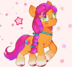 Size: 2459x2298 | Tagged: safe, artist:bug-roux, imported from derpibooru, sunny starscout, earth pony, pony, blushing, female, g5, mare, solo