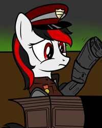 Size: 743x927 | Tagged: artist needed, safe, oc:blackjack, fallout equestria, fallout equestria: project horizons, solo