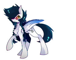 Size: 1000x800 | Tagged: artist needed, safe, imported from derpibooru, oc, oc only, oc:unreal tianxing, pegasus, pony, derpibooru community collaboration, 2022 community collab, glasses, simple background, solo, transparent background