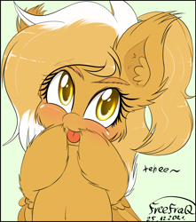 Size: 2479x2799 | Tagged: safe, artist:freefraq, imported from derpibooru, oc, oc only, oc:mareota, pegasus, pony, :p, cute, fluffy, freefraq is trying to murder us, high res, solo, tongue out