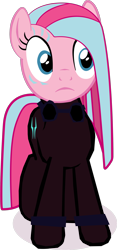 Size: 1280x2734 | Tagged: safe, artist:benpictures1, imported from derpibooru, pinkie pie, earth pony, pony, comic:the storm kingdom, my little pony: the movie, bad end, bodysuit, clothes, command 6, commander pinkie diana pie, crystal of light, female, goggles, inkscape, mare, pinkamena diane pie, simple background, solo, transparent background, vector