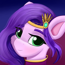 Size: 1920x1920 | Tagged: safe, artist:pipp_petal, imported from derpibooru, pipp petals, pegasus, pony, bust, clothes, cute, g5, my little pony: a new generation, solo