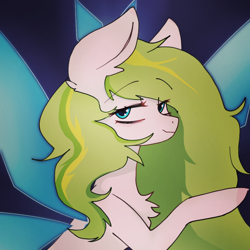 Size: 1080x1080 | Tagged: safe, imported from derpibooru, oc, oc only, oc:tea fairy, earth pony, pegasus, pony, looking at you, smiling, smiling at you